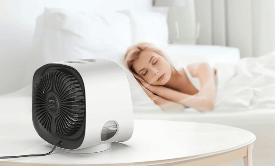 AiraBreeze key features — compact USB personal cooler
